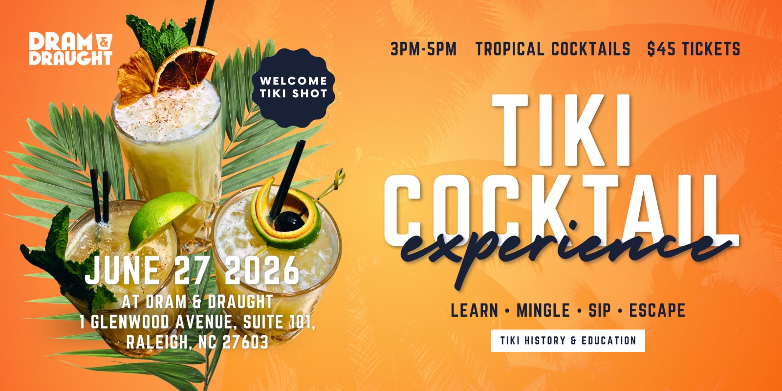 Tiki Cocktail Experience