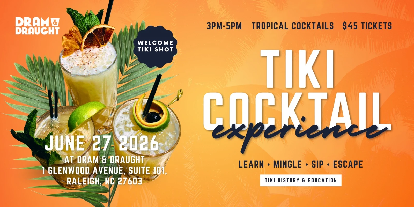 Tiki Cocktail Experience